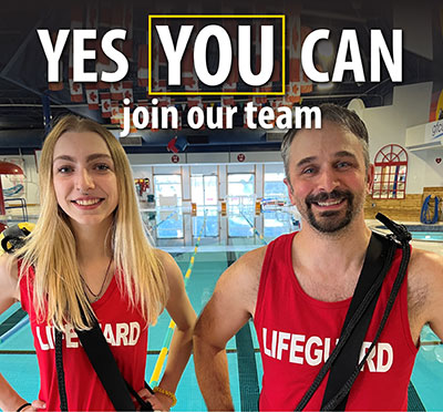 Join the Lifeguard team at GF rec 